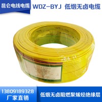 低煙無(wú)鹵阻然電線WDZ-BYJ